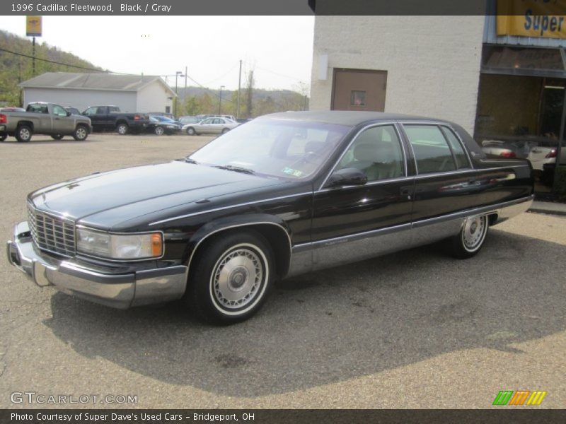 Black / Gray 1996 Cadillac Fleetwood