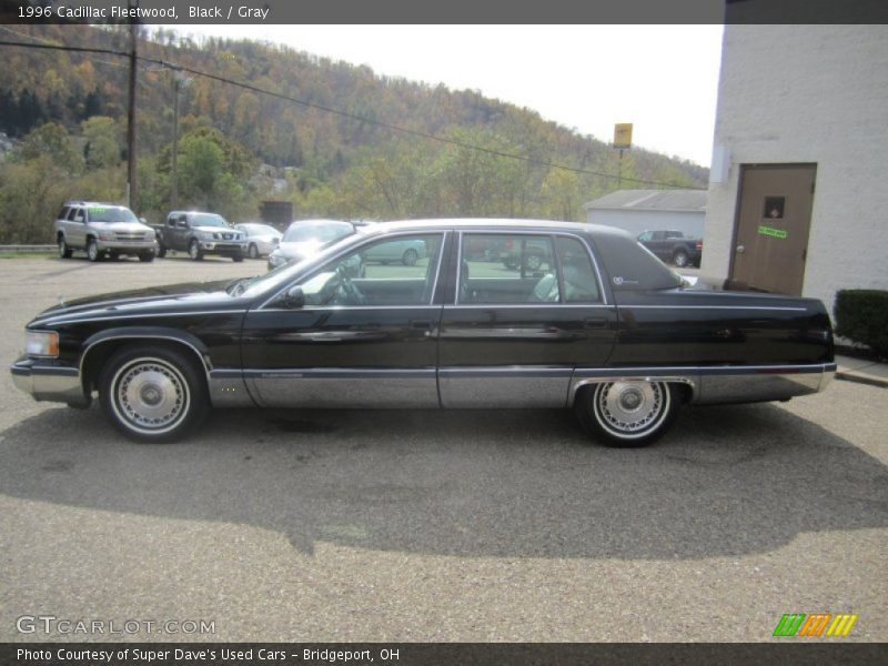 Black / Gray 1996 Cadillac Fleetwood