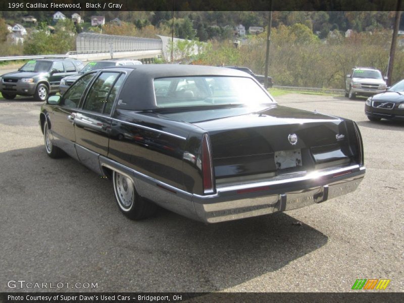 Black / Gray 1996 Cadillac Fleetwood