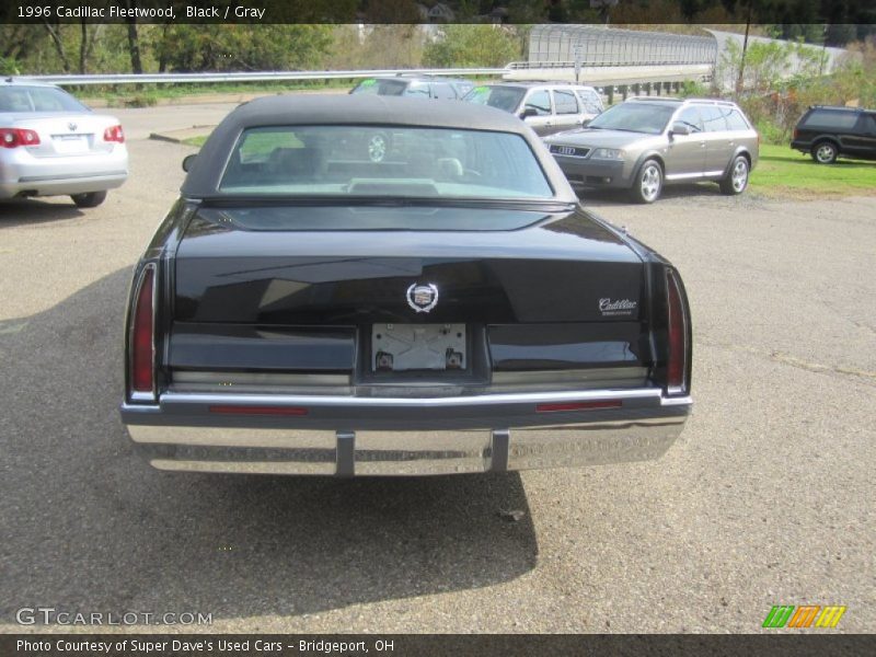 Black / Gray 1996 Cadillac Fleetwood