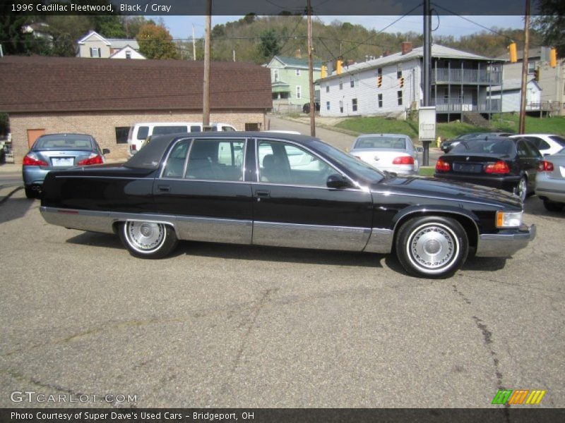 Black / Gray 1996 Cadillac Fleetwood