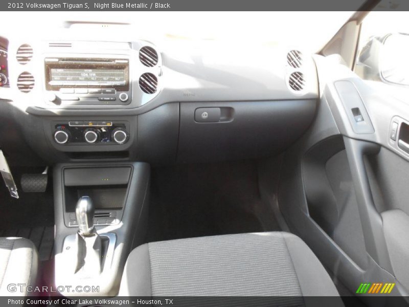 Night Blue Metallic / Black 2012 Volkswagen Tiguan S