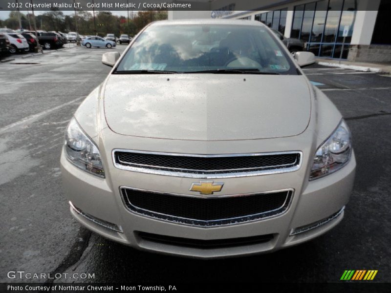 Gold Mist Metallic / Cocoa/Cashmere 2012 Chevrolet Malibu LT