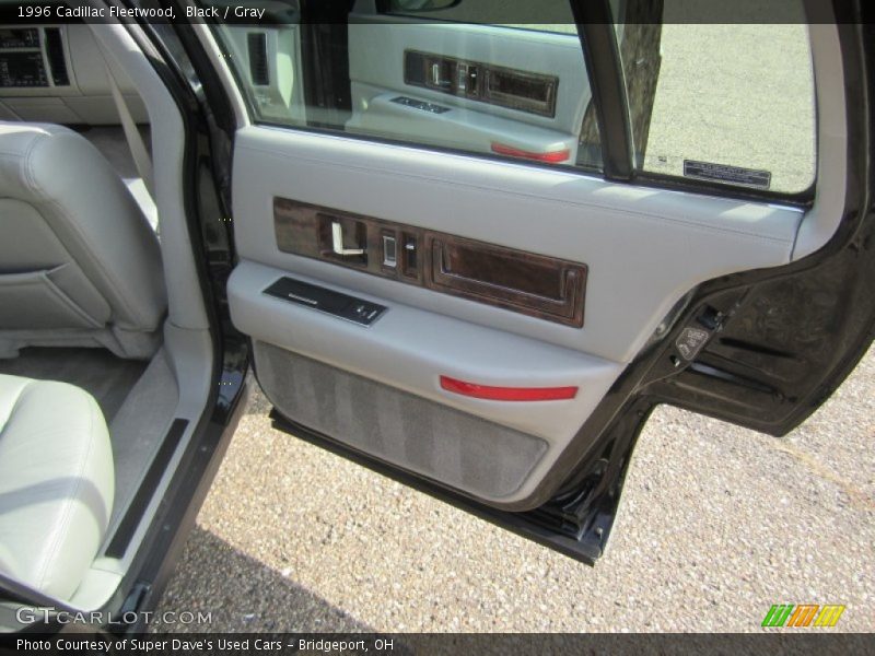 Black / Gray 1996 Cadillac Fleetwood