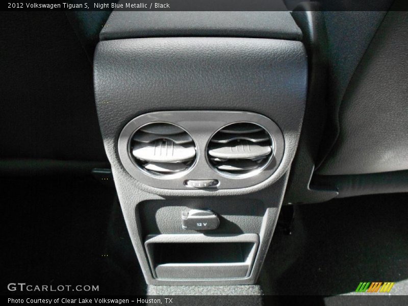 Night Blue Metallic / Black 2012 Volkswagen Tiguan S