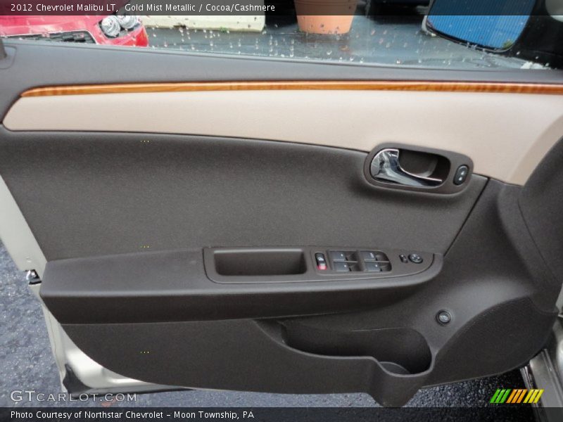 Gold Mist Metallic / Cocoa/Cashmere 2012 Chevrolet Malibu LT