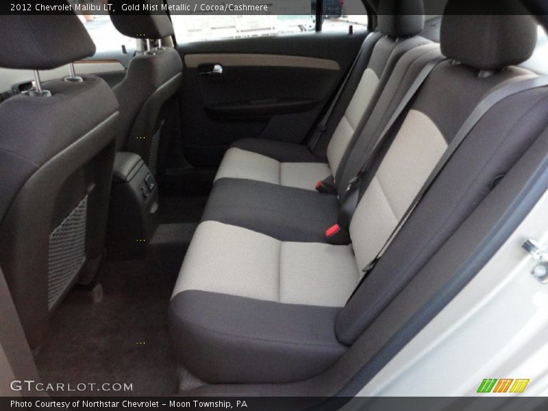 Gold Mist Metallic / Cocoa/Cashmere 2012 Chevrolet Malibu LT