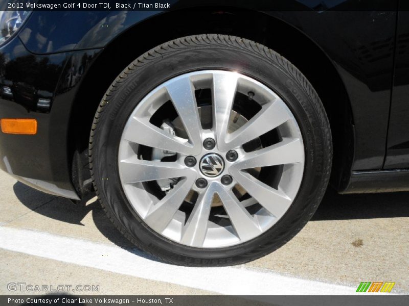  2012 Golf 4 Door TDI Wheel