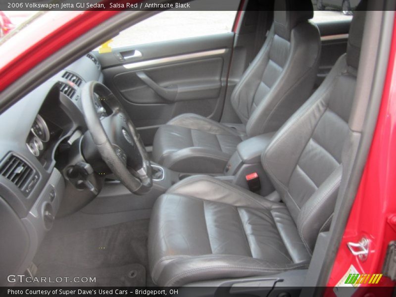 Salsa Red / Anthracite Black 2006 Volkswagen Jetta GLI Sedan