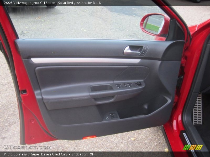 Salsa Red / Anthracite Black 2006 Volkswagen Jetta GLI Sedan