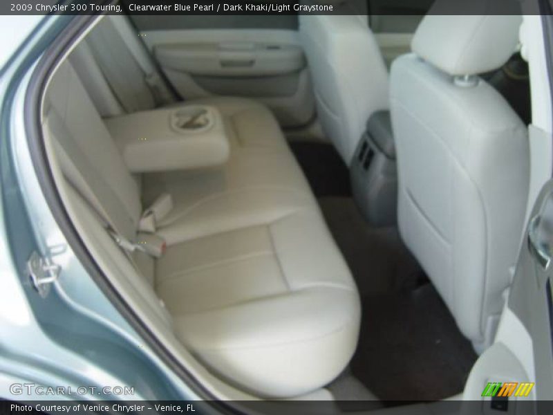 Clearwater Blue Pearl / Dark Khaki/Light Graystone 2009 Chrysler 300 Touring