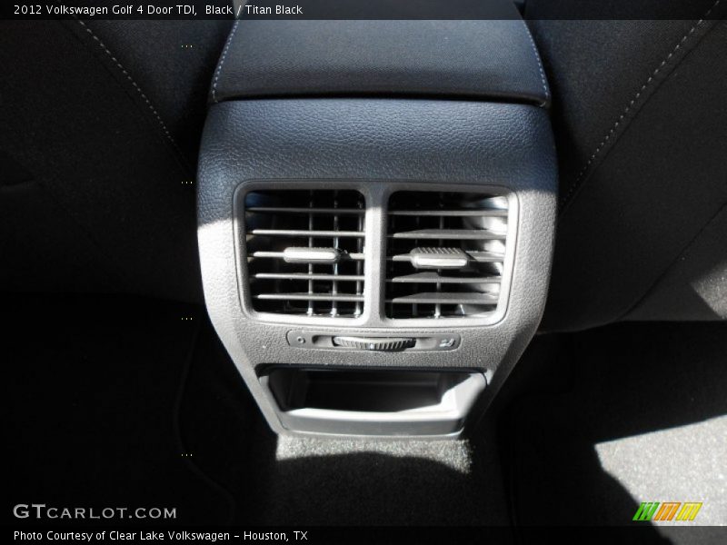 Black / Titan Black 2012 Volkswagen Golf 4 Door TDI