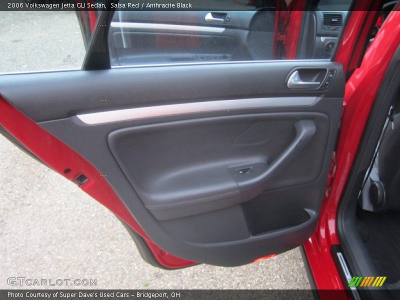 Salsa Red / Anthracite Black 2006 Volkswagen Jetta GLI Sedan