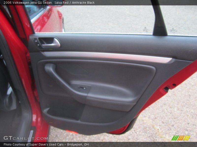 Salsa Red / Anthracite Black 2006 Volkswagen Jetta GLI Sedan
