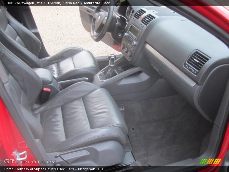 Salsa Red / Anthracite Black 2006 Volkswagen Jetta GLI Sedan