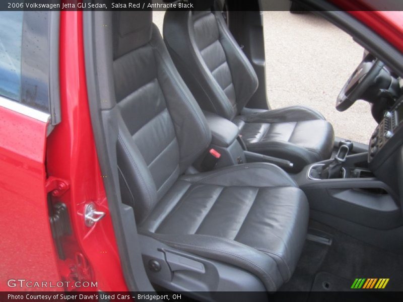 Salsa Red / Anthracite Black 2006 Volkswagen Jetta GLI Sedan
