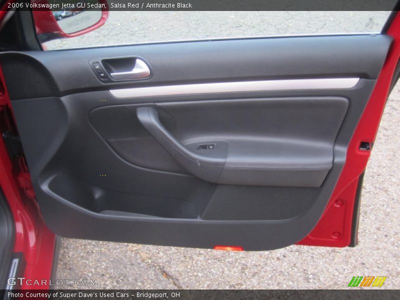 Salsa Red / Anthracite Black 2006 Volkswagen Jetta GLI Sedan
