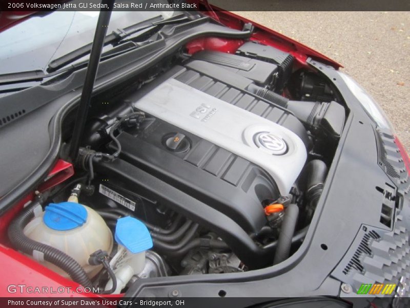 Salsa Red / Anthracite Black 2006 Volkswagen Jetta GLI Sedan