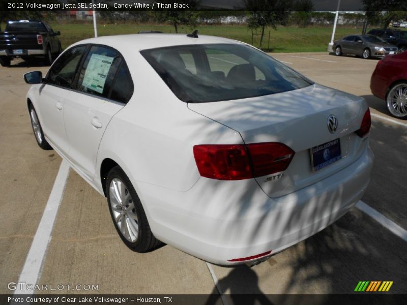 Candy White / Titan Black 2012 Volkswagen Jetta SEL Sedan