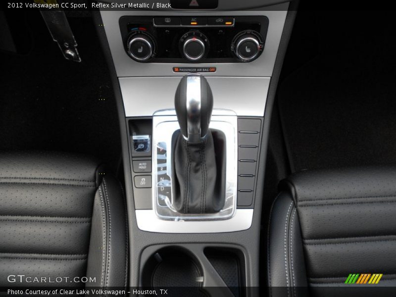 Reflex Silver Metallic / Black 2012 Volkswagen CC Sport