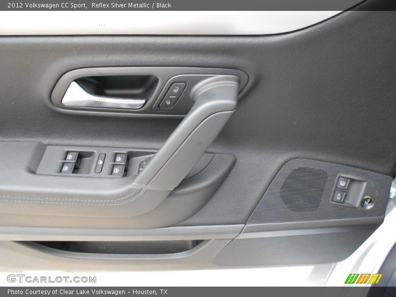 Reflex Silver Metallic / Black 2012 Volkswagen CC Sport