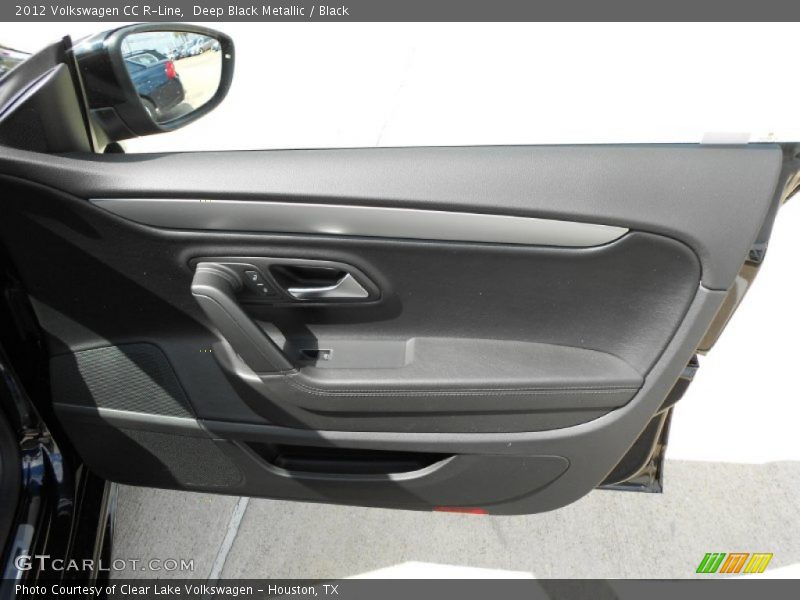 Deep Black Metallic / Black 2012 Volkswagen CC R-Line