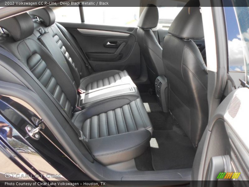 Deep Black Metallic / Black 2012 Volkswagen CC R-Line