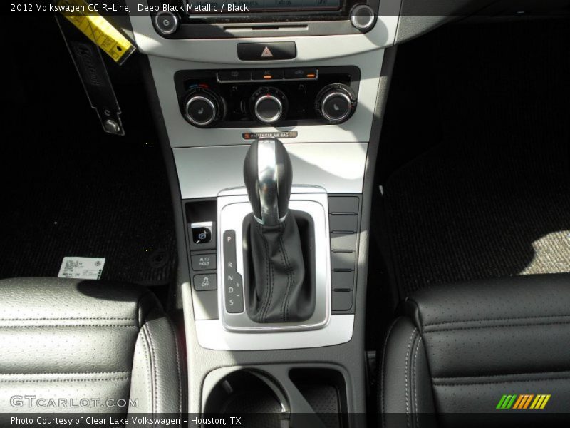 Deep Black Metallic / Black 2012 Volkswagen CC R-Line