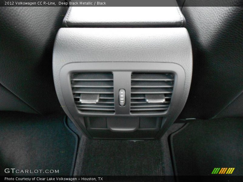 Deep Black Metallic / Black 2012 Volkswagen CC R-Line