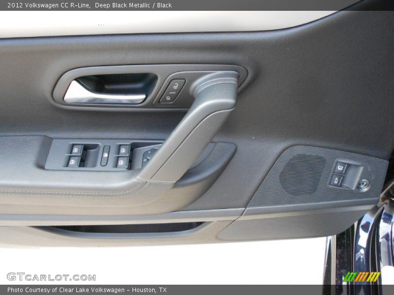 Deep Black Metallic / Black 2012 Volkswagen CC R-Line