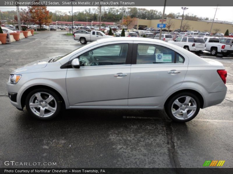  2012 Sonic LTZ Sedan Silver Ice Metallic