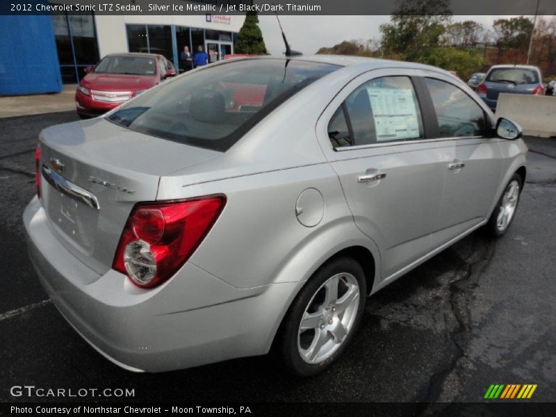  2012 Sonic LTZ Sedan Silver Ice Metallic