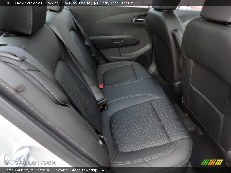  2012 Sonic LTZ Sedan Jet Black/Dark Titanium Interior