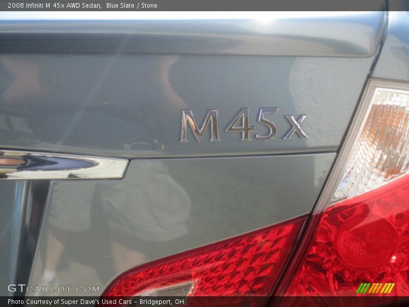 Blue Slate / Stone 2008 Infiniti M 45x AWD Sedan