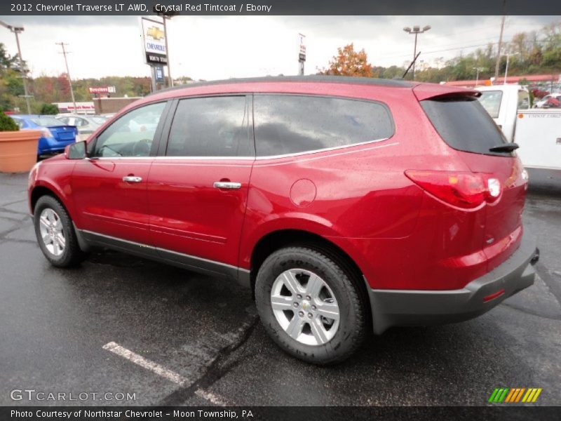  2012 Traverse LT AWD Crystal Red Tintcoat