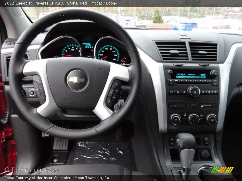 Dashboard of 2012 Traverse LT AWD