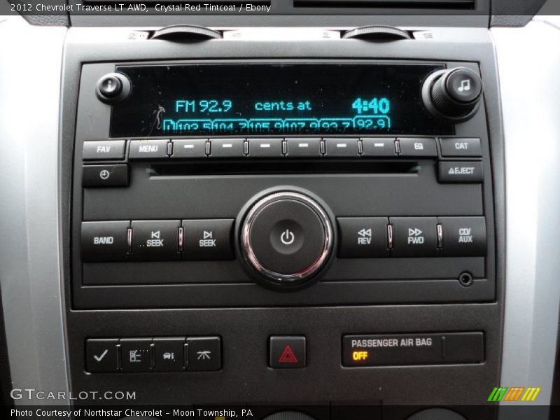 Audio System of 2012 Traverse LT AWD