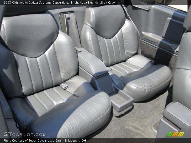  1993 Cutlass Supreme Convertible Gray Interior