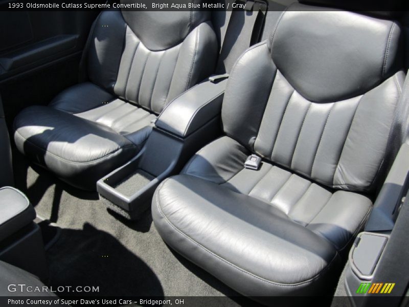  1993 Cutlass Supreme Convertible Gray Interior