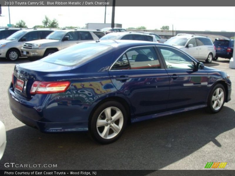 Blue Ribbon Metallic / Dark Charcoal 2010 Toyota Camry SE