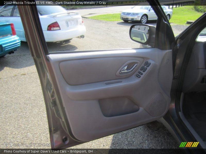 Dark Shadow Gray Metallic / Gray 2002 Mazda Tribute ES V6 4WD
