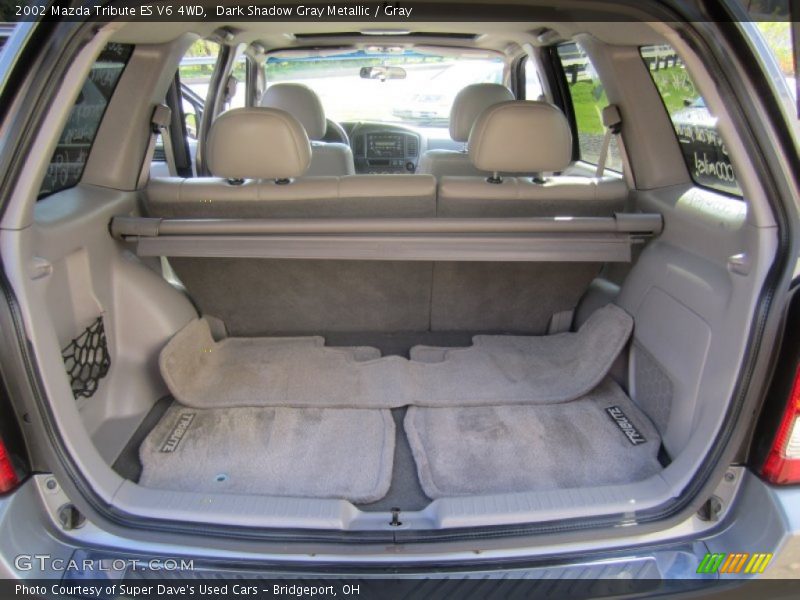 Dark Shadow Gray Metallic / Gray 2002 Mazda Tribute ES V6 4WD