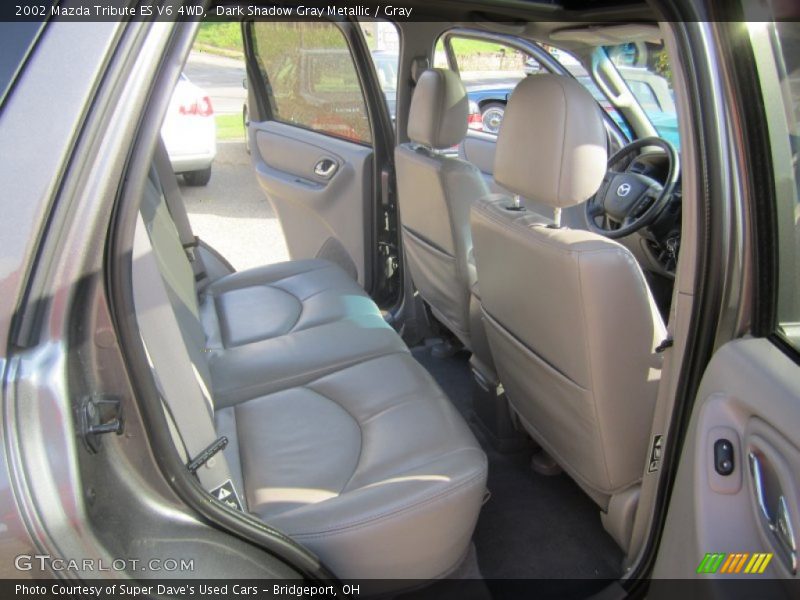Dark Shadow Gray Metallic / Gray 2002 Mazda Tribute ES V6 4WD
