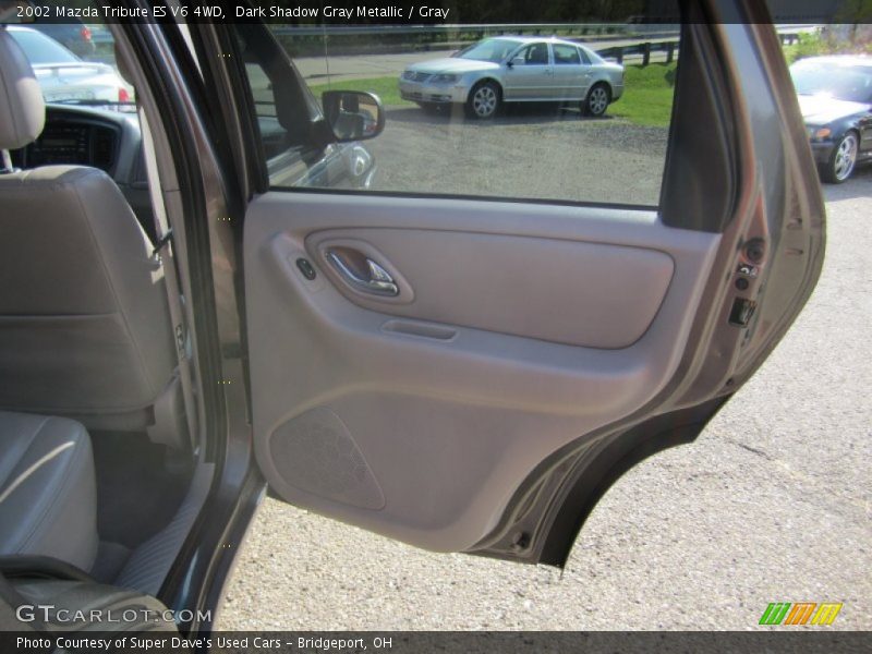 Dark Shadow Gray Metallic / Gray 2002 Mazda Tribute ES V6 4WD