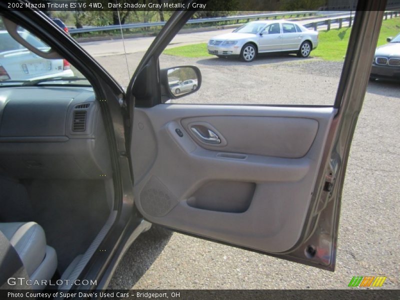 Dark Shadow Gray Metallic / Gray 2002 Mazda Tribute ES V6 4WD