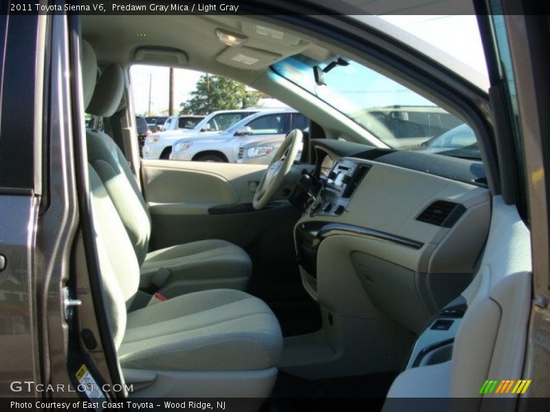 Predawn Gray Mica / Light Gray 2011 Toyota Sienna V6