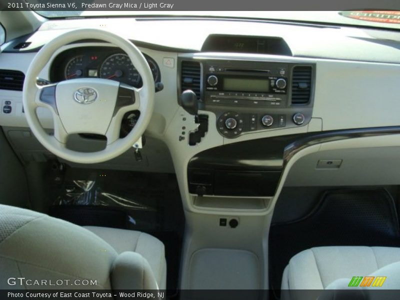 Predawn Gray Mica / Light Gray 2011 Toyota Sienna V6