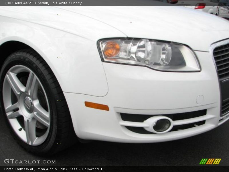 Ibis White / Ebony 2007 Audi A4 2.0T Sedan