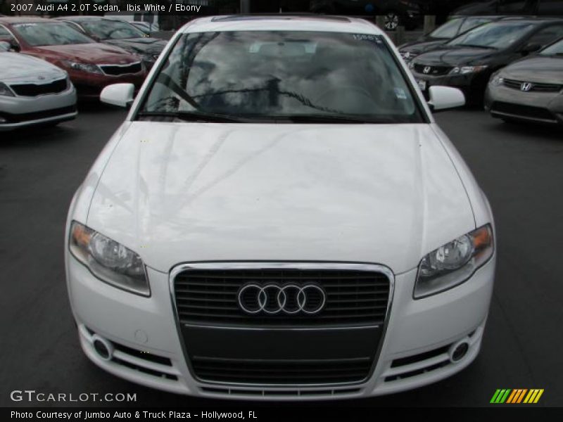 Ibis White / Ebony 2007 Audi A4 2.0T Sedan