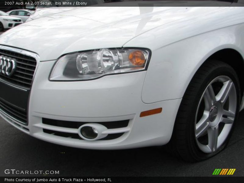 Ibis White / Ebony 2007 Audi A4 2.0T Sedan